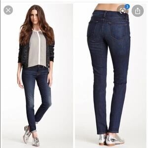 J Brand Classic Daily Skinny Leg League Stretch Jeans Size 27 Indigo Blue